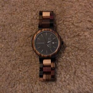 Wooden watch basic and simple fromBoBo Bird